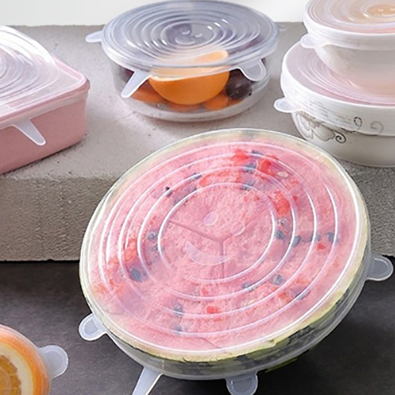 أغطية سيليكون جديدة 6 قطع، أغط - مراجعة Silicone Stretch Lid وسعره