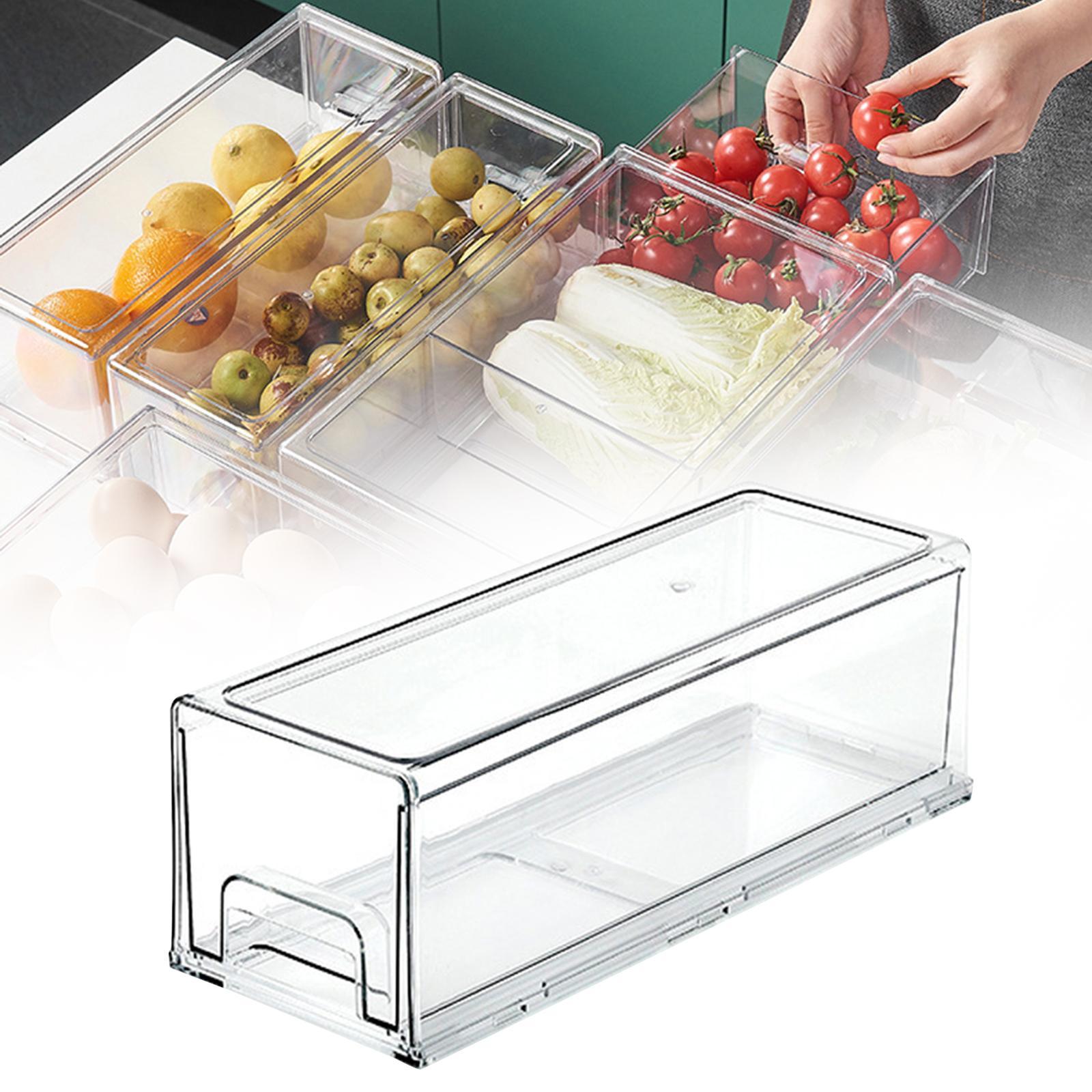 منظم أدراج الثلاجة القابل للسح - مراجعة Food Storage Without Pantry وسعره