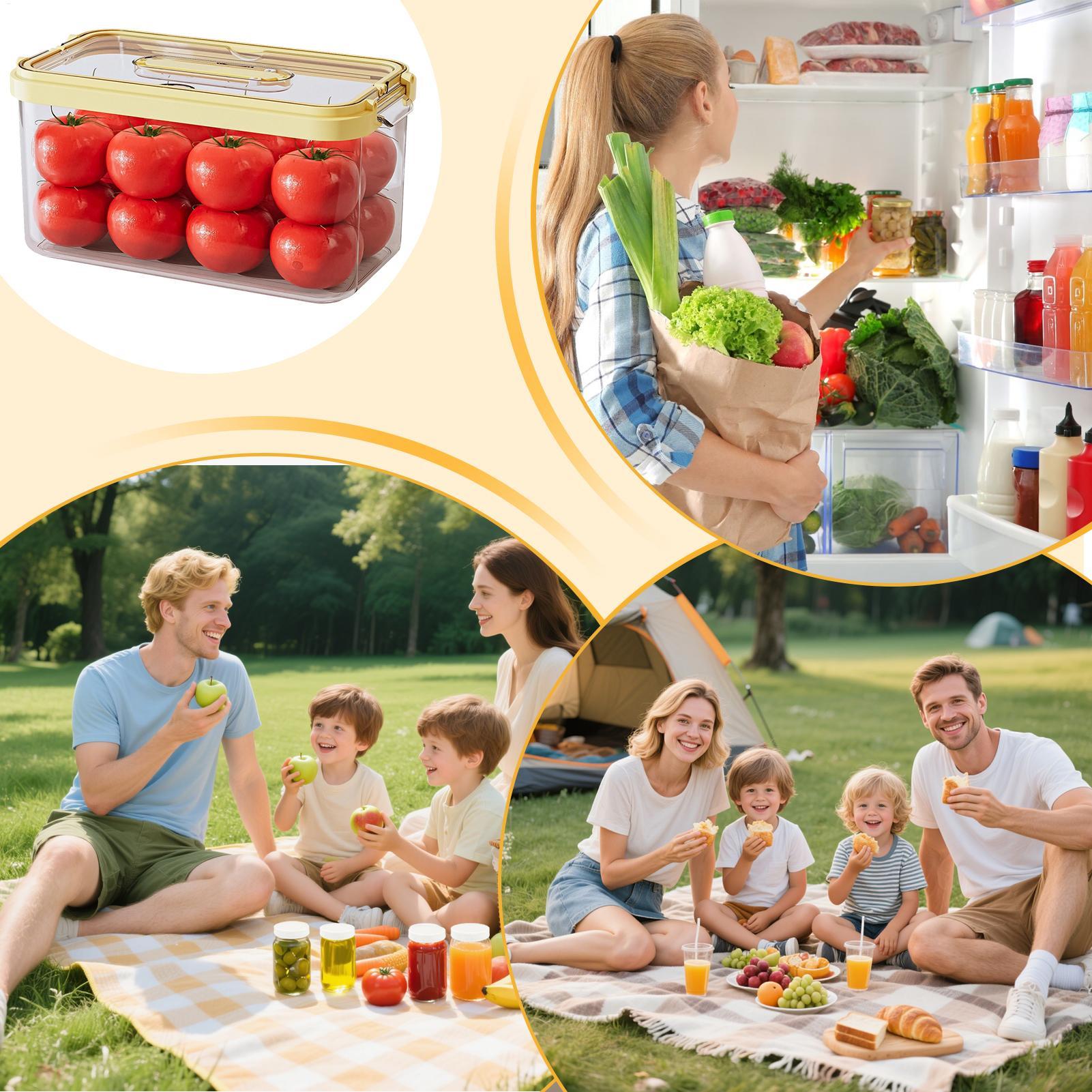 حاويات تخزين الطعام في الثلاجة - مراجعة Food Storage Containers With Lids وسعره
