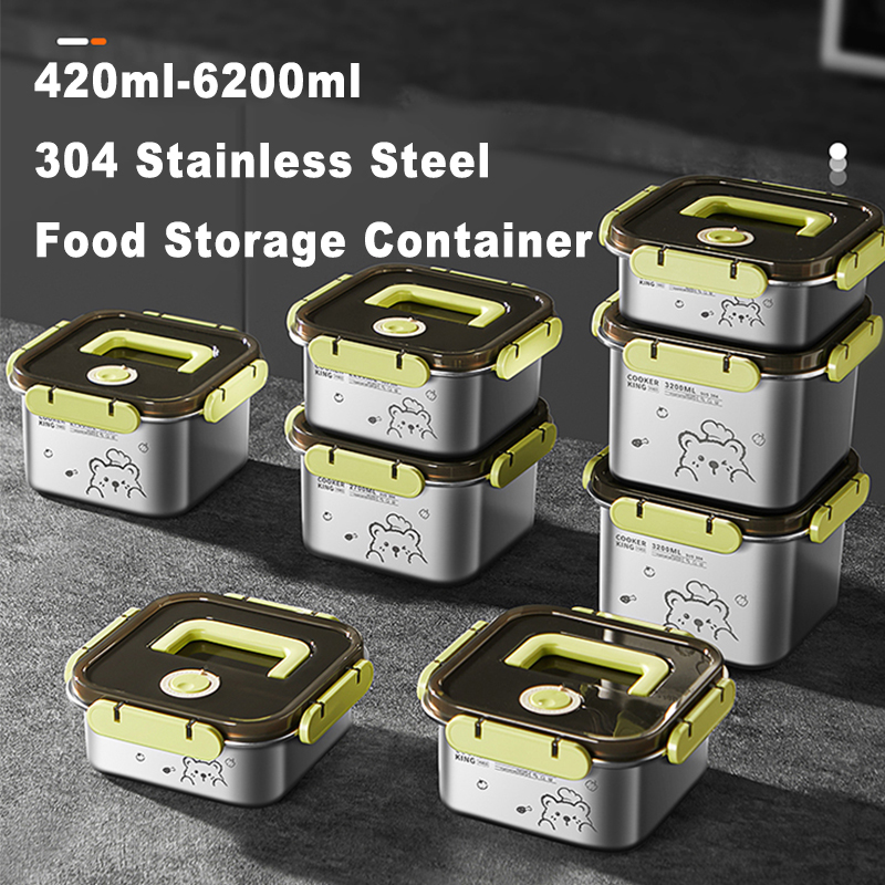 حاوية تخزين الطعام من الفولاذ  - مراجعة Food Storage Box Stainless Steel وسعره
