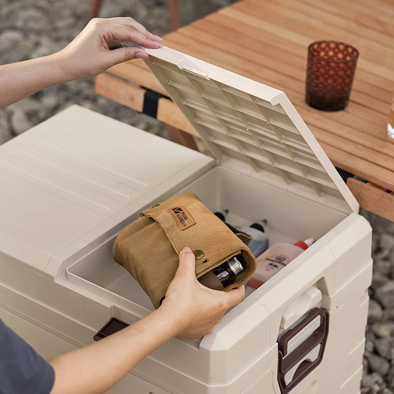 صندوق تخزين للسيارة قابل للطي  - مراجعة Food Storage Large وسعره