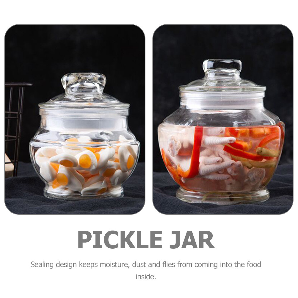 وعاء زجاجي كبير السعة لحفظ الم - مراجعة Food Storage Glass Containers Large وسعره