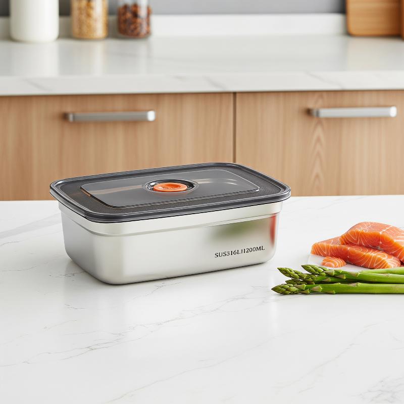 صندوق غداء محكم الإغلاق من الف - مراجعة Food Storage Box Stainless Steel وسعره