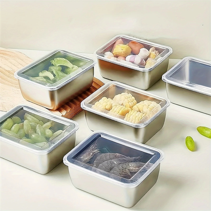 1/3/5 قطعة صندوق تخزين المواد  - مراجعة Food Storage Containers With Lids وسعره