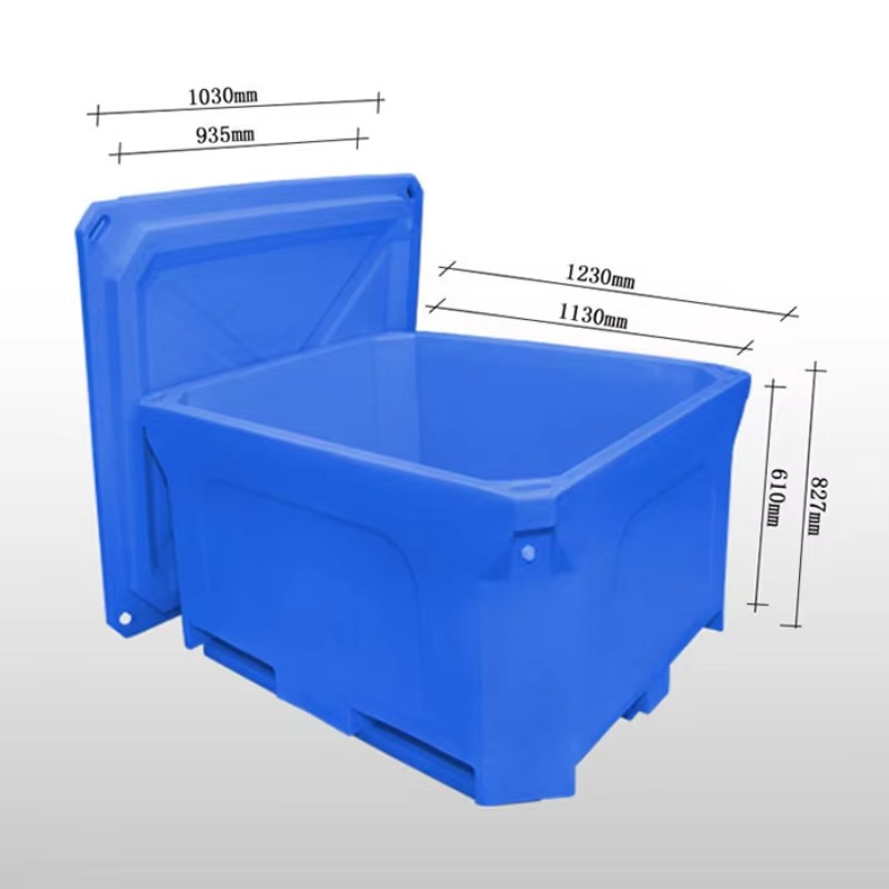 صندوق بلاستيكي معزول بسعة 660  - مراجعة Food Storage Box Plastic وسعره
