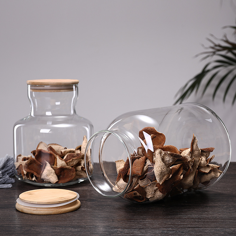 3800 مللي غطاء من البامبو الزج - مراجعة Food Storage Glass Containers Large وسعره
