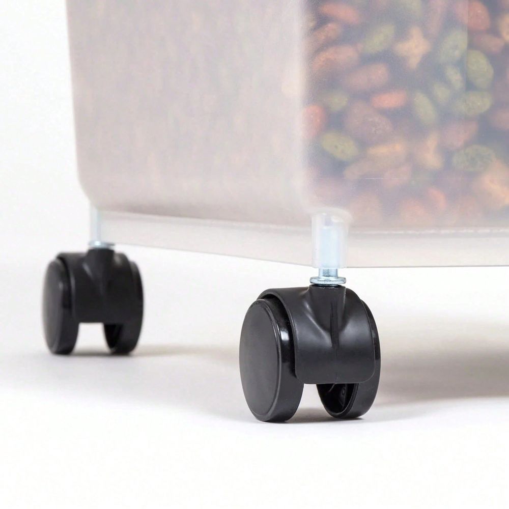 دلو تخزين بلاستيكي شفاف مزود ب - مراجعة Food Storage Pet وسعره