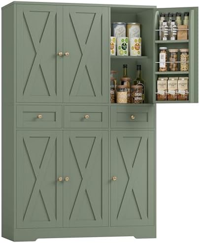 خزانة تخزين للمطبخ بارتفاع 67  - مراجعة Food Storage Without Pantry وسعره
