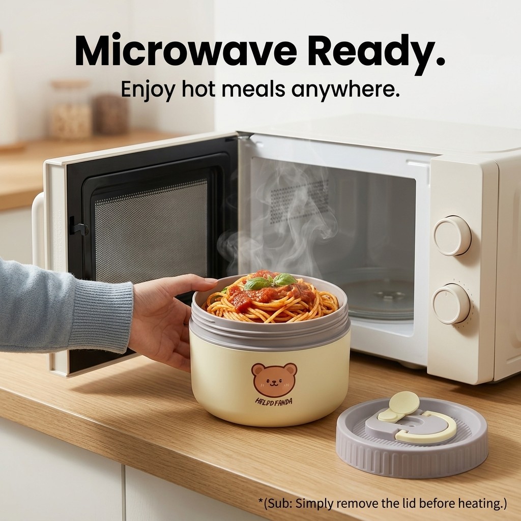 علبة طعام للأطفال من الفولاذ ا - مراجعة Food Storage Oven Safe وسعره